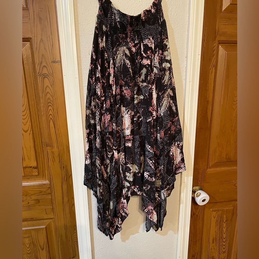 Free People Floral Strapless Skirt XS - Picture 7 of 8